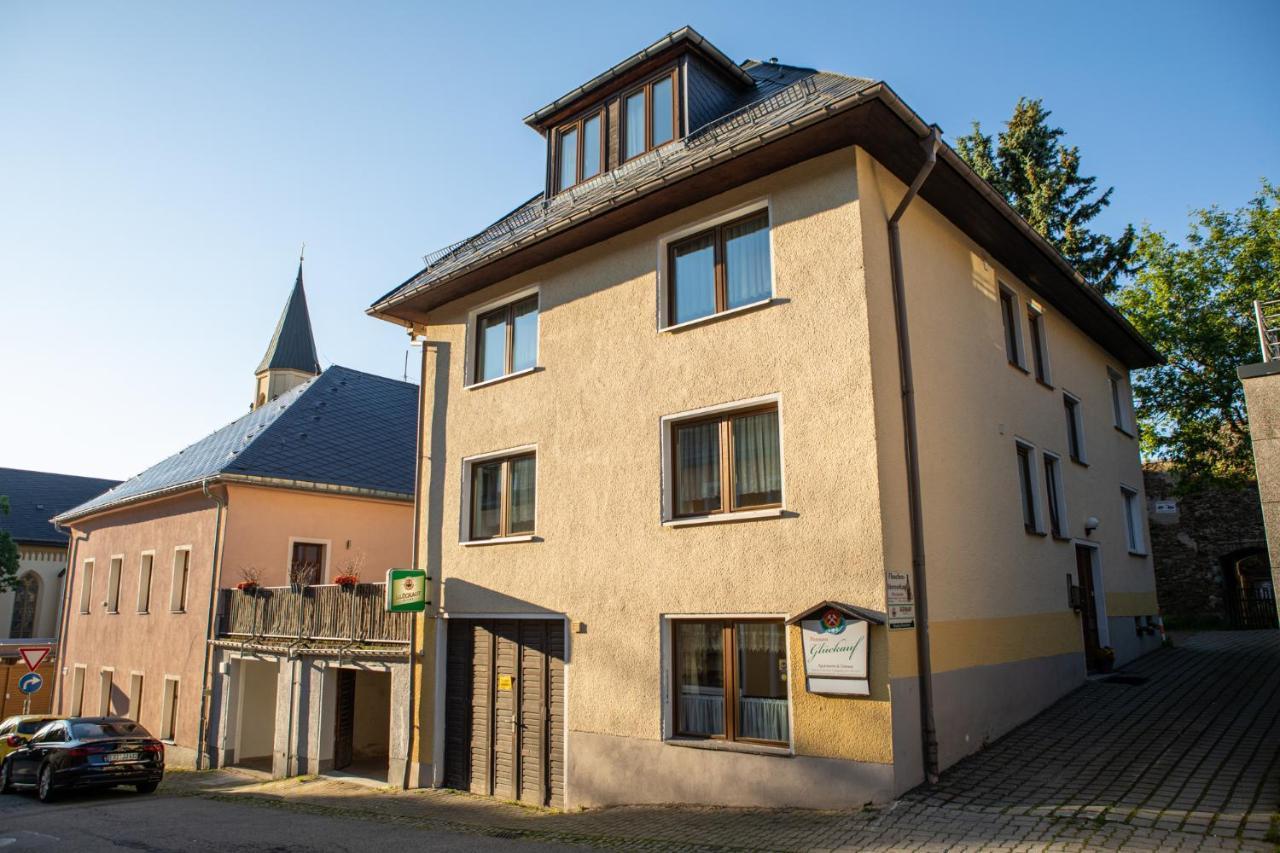 Pension Glueckauf Oberwiesenthal Esterno foto